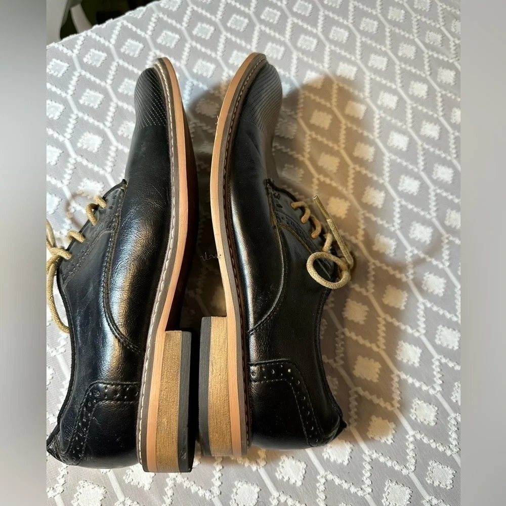 Madden Black Lace Up Oxfords Men’s Size 7M